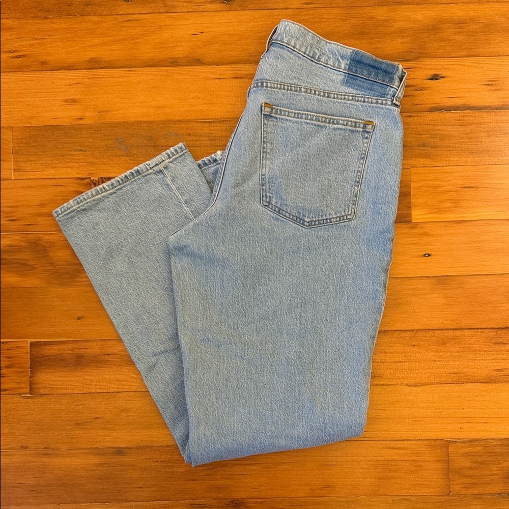 Abercrombie Vintage Comfort Stretch Curve Love Low Rise Baggy Jean Size 30L - Picture 2 of 14